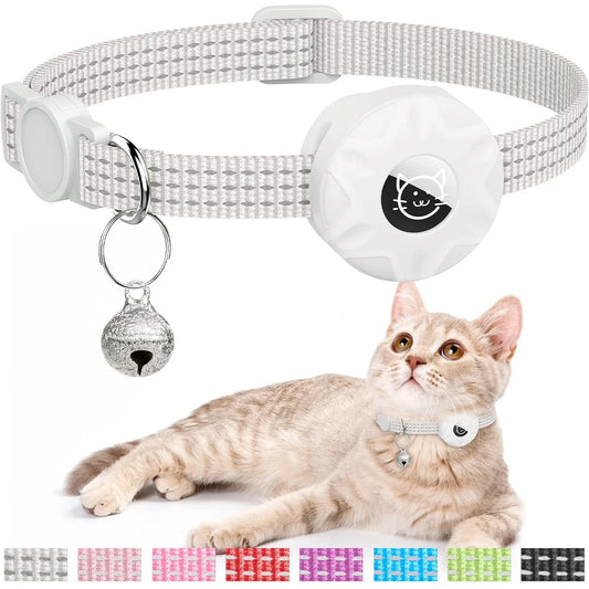 Collar GPS apto para Apple AirTag para Gatos